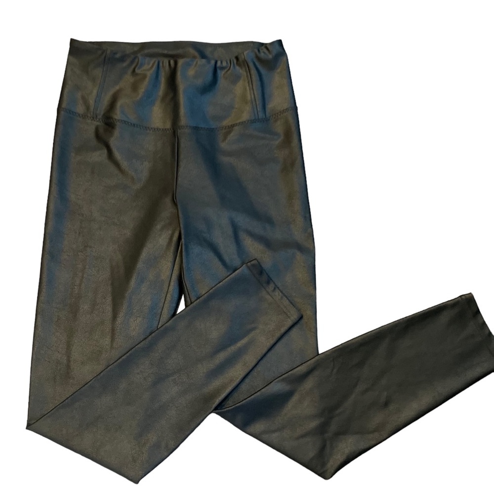 Maison d’Amelie Paris black leggings with shine